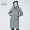 Damska kurtka z kapturem modne ciepłe odzież zimowa odzież GWD21563I 211013