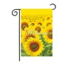 30*45 cm jardin décorer drapeau fête de mariage anniversaire tournesol drapeaux lin bannière cour particulièrement assez bon chaud