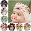 Weiche und bequeme Mütze aus Polyester-Baumwolle für Neugeborene, bedruckte Donut-Beanie-Kappen, handgefertigte Kopfbedeckung, Fotografie-Requisiten, 8 Farben