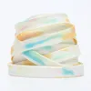 Tie Dye Shellaces Canvas Schoenen Touw Wit Grijze Blauw Mint Groen Rust Roze Kleurrijke Landen Lengte 100-180 cm Hotsale