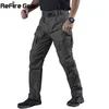 ReFire Gear Nouveau Pantalon Cargo Tactique Hommes SWAT Solide Combat Armée Pantalon Militaire Homme Casual Automne IX2 Coton Beaucoup De Poches Pantalon H1223