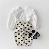 Summer born Baby Pants For Boys Girls Clothing Cotton Heart Polka Dot Pattern Trousers Tobbler Kids Loose Casual 211103