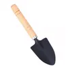 Профессиональные ручные наборы инструментов 3pcs садовые заводы инструменты мини -деревянная ручка лопата