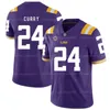 Custom Men Women Youth College Football Jersey JaMarr Chase Joe Burrow Odell Beckham Jr. Peterson Fournette Cannon Adams Stitched Top Quality