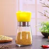 Mills Pepper Salt Grinder Glass Cruet Mill Spice Jar Ceramic Core