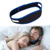 Hemtillbehör anti snarkning hakband perfekt positionering neopren stopp support bälte anti-apné käke lösning sömn enhet bekväm sömn