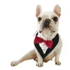 Dog Collars & Leashes Necktie Pet Wedding Costume Bow Tie Collar Adjustable Male Accessories Drop Products