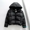 Designer-Women's Down Parkas Bawełna Wyściełana Kurtka Zimowa Kapturem Kobieta Ciepły Duży Płaszcz Zagęścić Casual Puffer