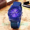 Wristwatches 100pcs/lot Fashion Gemius Army Design Men Watch Charming Sport Quartz Nylon Wrap Military Watches Wholesale Clock