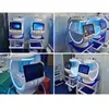 7 i 1 Intelligent Ice Blue Dermabrasion Hydrofacials Maskin med hudanalys Diagnos RF + Ultraljud + Ion + Kylsystem Aqua Jet Peel Hydradermabrasion Device