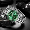 LIGE Watch Men Automatic Mechanical Clock Fashion Sport Diving 100ATM Waterproof Luminous es Mens 210804