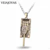 Pendant Necklaces Game World Of Tanks Necklace 3D Metal Keychains For Gift Charms Link Chain Jewelry Souvenir Collar