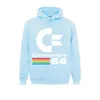 Heren Hoodies Sweatshirts Mannen Commodore 64 Print Top Dames C64 Sid Amiga Retro Cool Design Hoodie Camisas Hombre Oversized Mens Kleding