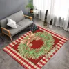 Teppiche Cartoon Niedlicher Hund 3D-gedruckt für Wohnzimmer Schlafzimmer Bereich Teppich Weiches Flanell Weihnachtsgeschenk Kinder Spielen Crawl Bodenmatte