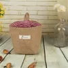 Storage Bags Desktop Box Container Contracted Bedside Cabinet Bag Pocket Flower Pot Organizer Panier Rangement