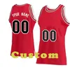 Diseño de bricolaje personalizado para hombre Camisetas de baloncesto de equipo de cuello redondo personalizadas Uniformes deportivos para hombres que cosen e imprimen cualquier nombre y número Rayas de costura 51