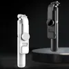 Q02S Drahtloser Bluetooth-kompatibler Selfie-Stick Faltbare Mini-Stativ-Auslöser-Fernbedienung für iOS Android