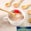 Spoons 5Pcs Small Wooden Long Handle Spoon Teaspoon Coffee Dessert Children Cutlery Soup Kitchen Tools1 Factory price expert design Quality Latest Style Original