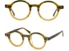 Män Optiska Glasögon Glasögon Ramar Brand Retro Kvinnor Small Round Spectacle Frame Myopia Eyewear With Case Top Qualitly