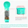 3 in 1 Dog Water Bottle Cat Accessories Pet Supplies with Poop Shovel and Poop Bags Dogs Pets Portable Drinking Feeder Bowl 210320