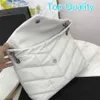 Дизайнерские роскошные сумочки кошельки женские роскоши Loulou Puffer Main Phoodenger Bag Сумка женщина кросс -кусочку сумки с поперечным телом 35 см254G