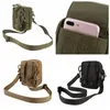 Military Tactical Hunting Small Utility Pouch Army Molle Pack Cover Scheme Field Sundries Outdoor Sports Bags Mess Briefcase