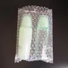 Temizle Koruyucu Wrap Ambalaj Çift Film Küçük Kabarcık Çanta Köpük Darbeye Paketi Yastıklama 18x30 cm Depolama Kapakları
