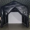 Tente de formation de simulateur d'arrière-cour, maison de cinéma gonflable en PVC hermétique et mobile personnalisée avec écran à fort impact par bateau