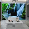 3d Modern Wallcovering Wallpaper Romantic Landscape and Waterfall Living Room Bedroom Kitchen Waterproof Antifouling Wallpapers