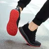 Top Quality Womens Men Sports Trainer Size Running Shoes Breathable Mesh Yellow Red Black White Blue Green Flat Runners Sneakers Code:19-F500