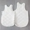 Baby saco de dormir colete saco de sono com mangas destacáveis ​​mudanças convenientes fralda 100% algodão impresso nascido carrinho de bebê saco 211025