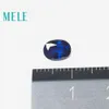 Mele الياقوت الطبيعي الأحجار الكريمة فضفاضة لصنع المجوهرات، 5x7mm البيضاوي قطع 1.1ct نار اللون مع جودة عالية ديي ستون H1015
