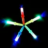 Colorful flash gyro ballpoint pen children's toys best selling luminous toys can write pens