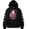 Anime Darling In The Franxx Zero Two Hoodies Harajuku Long Sleeve Streetwear Graphic Sweatshirts Unisex Hoodies Clothes Y0803