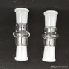 10 Styles Option Adaptateur de conduites d'eau en verre 14.4 18.8 14mm 18mm Convertisseur femelle à mâle Adaptateurs de joint en verre pour plates-formes pétrolières Bong en verre Accessoires pour fumeurs