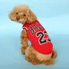 Dog Apparel Vest Cool Breathable Cat Clothes Puppy Sportswear Spring Summer Fashion Cotton Shirt Large Tank Top Basketball Pet Jersey S (2.5-3.5) lb