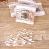 Bamboo Cotton Buds Cotton Garden Swabs Medical Ear Cleaning Wood Sticks Makeup Health Tools Tampons Cotonete