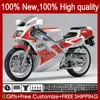 Kit de boîtes pour Yamaha TZR-250 TZR 250 TZR250 R RR 88-91 Blanc Rouge BLK Bodywork 115NO.21 YPVS 3MA TZR250R 88 89 90 91 TZR250-R TZR250RR 1988 1988 1989 1990 Carénings Moto