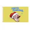 Drapeaux de bannière de fête de décoration de joyeux Noël personnalisés OEM toutes tailles et logos imprimés drapeau de couleur en polyester