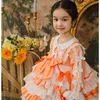 Vestito da bambino spagnolo Royal Girls Lolita Princess Ball Gown Bambini Compleanno Battesimo Festa Dreeses Bambini Spagna Boutique Abbigliamento 210615