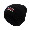 Laten we Go Go Brandon hoeden nieuwe winter gebreide muts voor mannen vrouwen gebreide dikke warme hiphop caps zwarte letter unisex cap