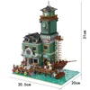 Boot Hous Diner Bouwstenen Duiken Winkel Licht Huis Schip Reparatie Yaro 30103 Bricks 3353 Stks Model Kinderen Kerstcadeaus Verjaardagspeelgoed voor kinderen