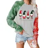 Christmas Plaid Hoodies Xmas Aesthetic Sweatshirts Tops Oversized Fall Long Sleeve Print Blouse Outerwear Santa Jumper Pullover 24 Colors CGY85
