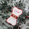 Table Dinner Decor Cute Cutlery Suit Knifes Folks Bag Holder Pockets Xmas New Year Christmas Decorations For Home