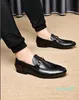 Fashion- Pointed toes Horsebit men dress shoes metal buckles suede leather mens wedding shoe