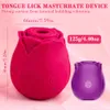 Rose Shape Vibrators Erotic Nipple Sucker Oral Sucker Clitoris Stimulation Powerful Sex Toys for Women