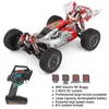 Wltoys 144001 A959 124018 124019 2.4G RC Car 70Km / H 4WD Elétrica de alta velocidade correndo fora de estrada DRIFT Remoto Brinquedos para crianças 220315