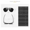 Zerosun (150 mm) Herren -polarisierte Sonnenbrille mit Sonnenbrillen für Mann schwarze Luftfahrt HD TAC Polaroid Marke Qualität UV40015336625