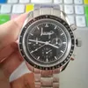 Wristwatches Reloj Hombre Luxury Watch OM Men 40mm Quartz Automatic Mechanical Speed Watches Master All Small Dials Work Relogio M299U