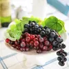 Party Decoration 12/18/24 Heads Black Red Green Purple Hanging Artificial Grapes Pography Props Fake Fruits Dining Table